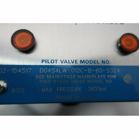 Vickers 3600PSI 120V-AC HYDRAULIC DIRECTIONAL CONTROL VALVE DG4S4LW-012C-B-60-S324